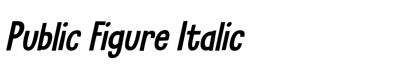 Public Figure Italic